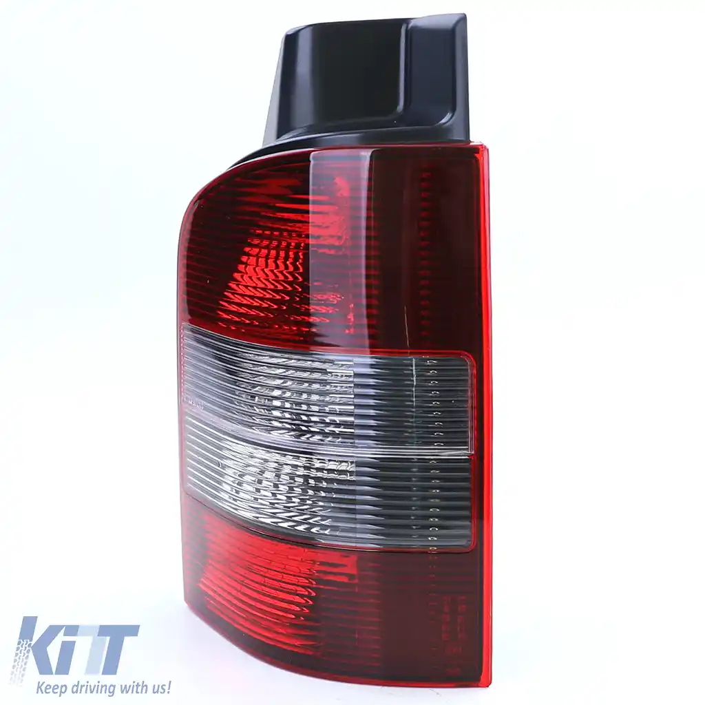 Lumina spate roșie neagră dreapta, potrivită pentru VW T5 Bus + Transporter cu hayon 03-09-image-6191477