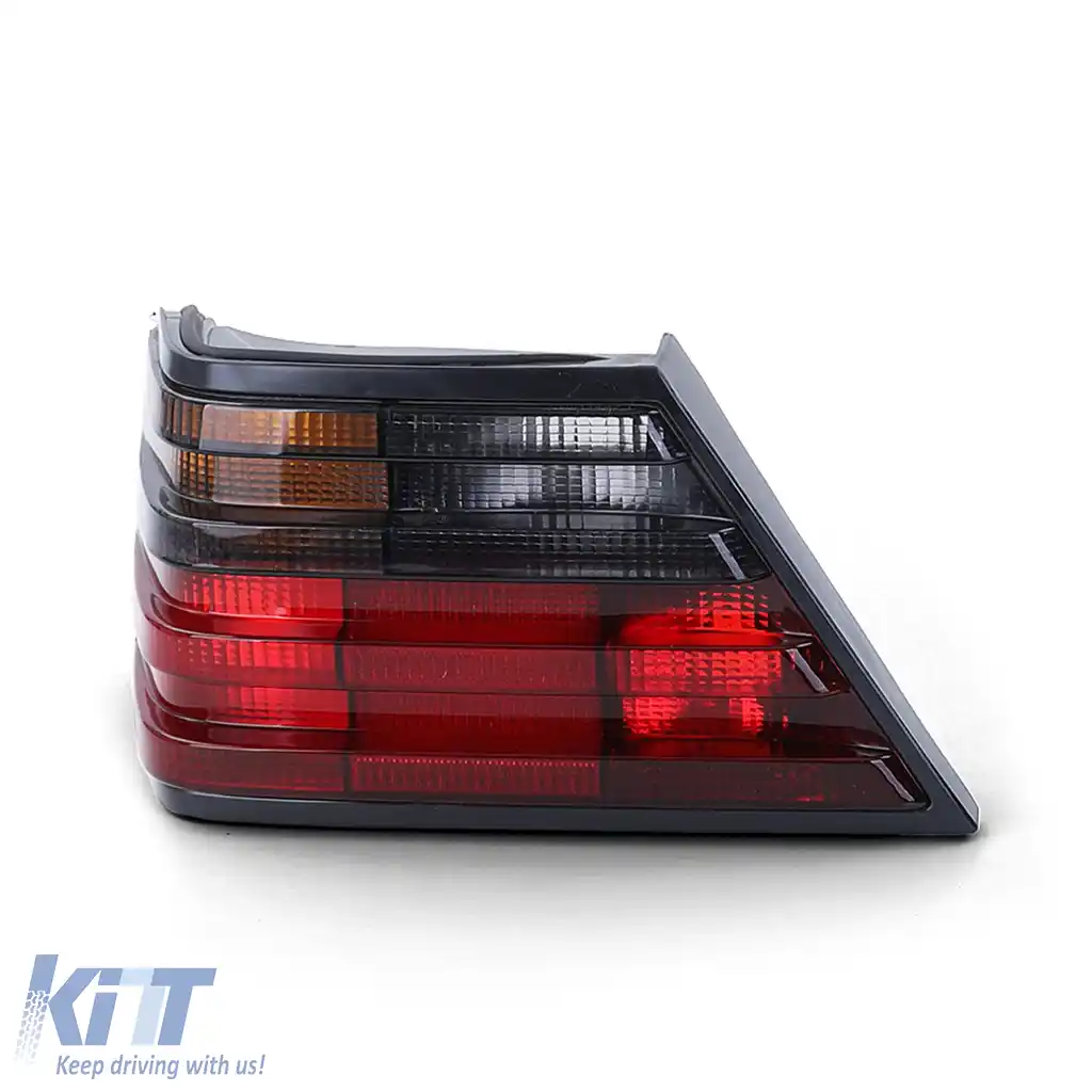 Lumina spate stânga roșie-neagră potrivită pentru Mercedes W124 E-model 1993-1995-image-6195592
