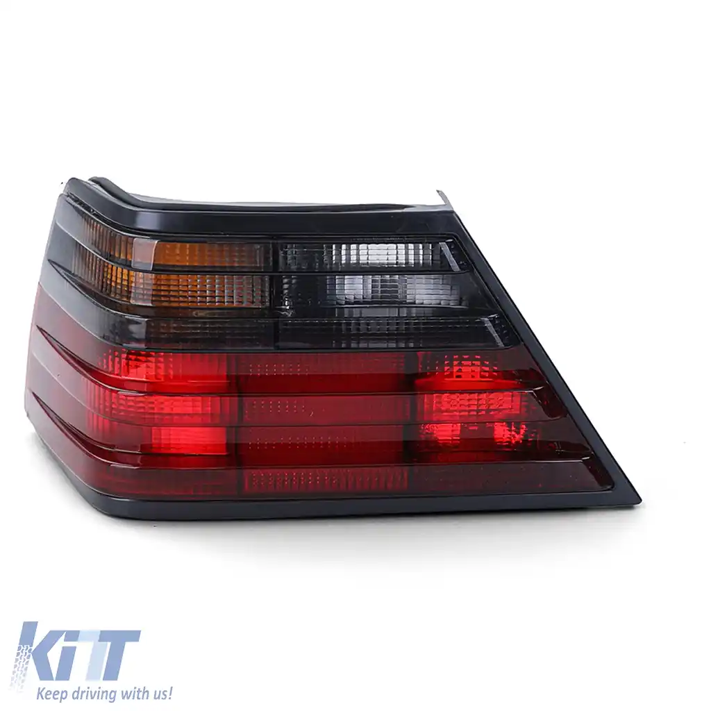 Lumina spate stânga roșie-neagră potrivită pentru Mercedes W124 E-model 1993-1995-image-6195594
