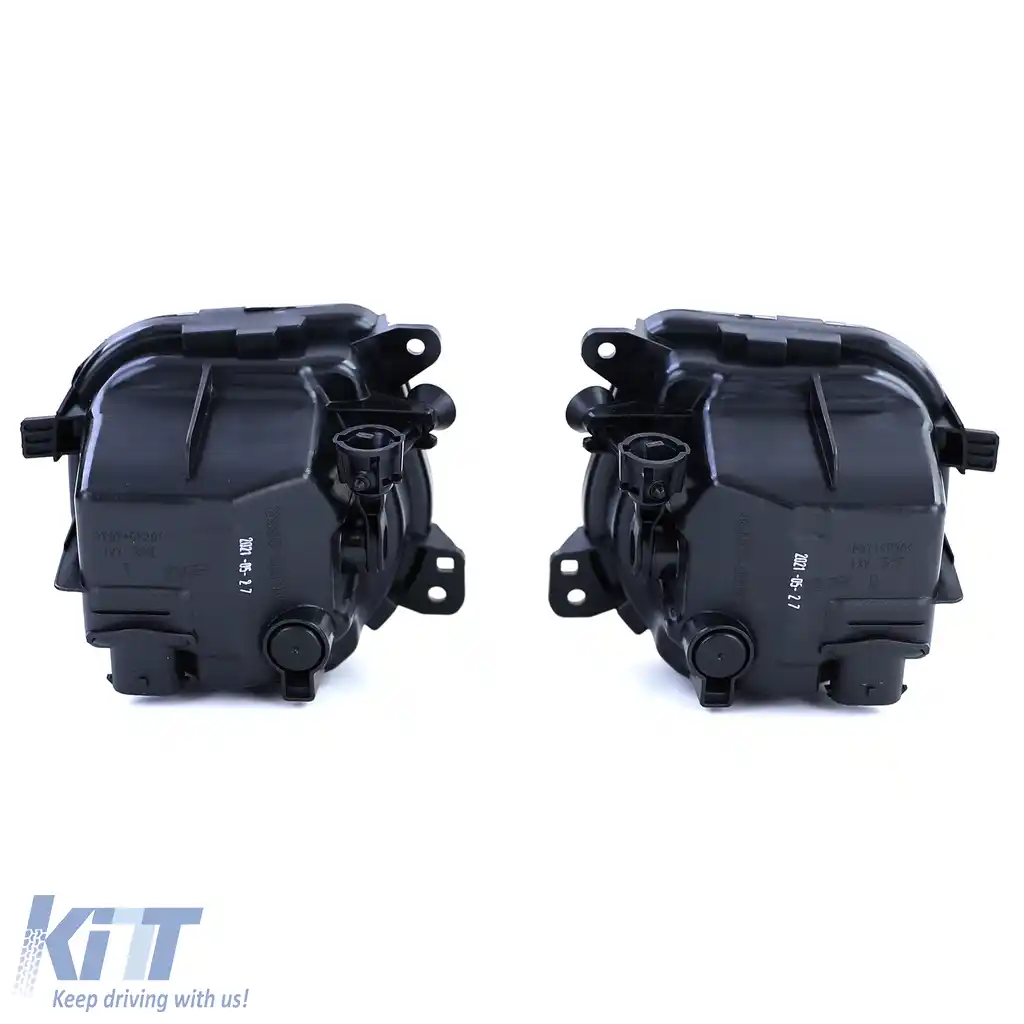 Lumini de ceață LED fumuriu negru potrivite pentru BMW Seria 5 F10 F11 GT F07 2013-2017-image-6210621
