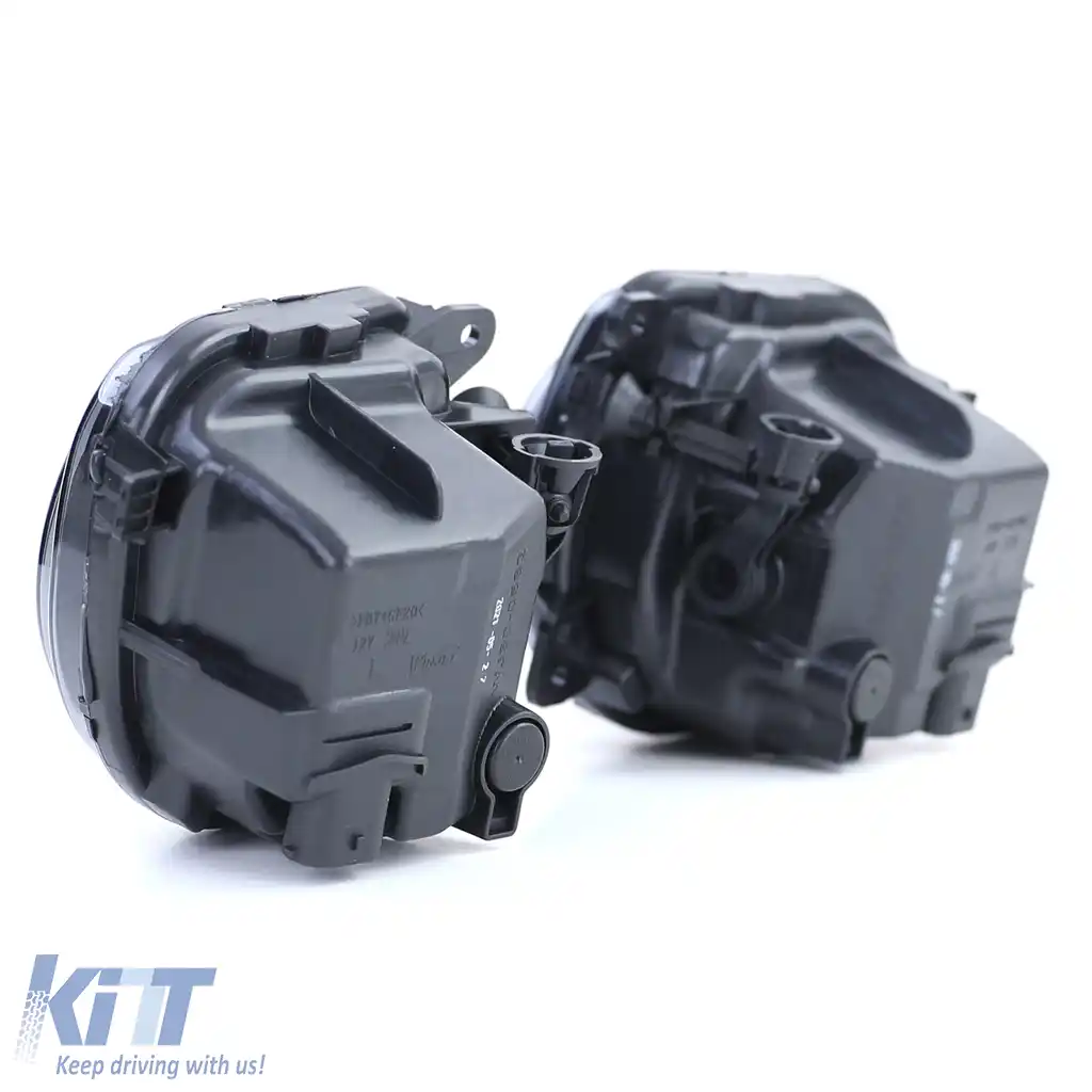 Lumini de ceață LED fumuriu negru potrivite pentru BMW Seria 5 F10 F11 GT F07 2013-2017-image-6210622