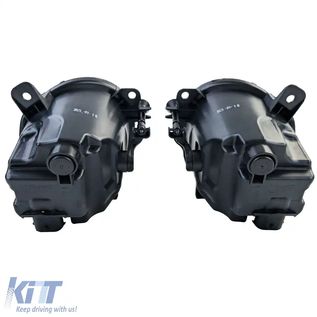 Lumini de ceață LED negre potrivite pentru BMW F20 F21 Seria 3 F30 F31 F34 Seria 4 F32 F33 F36-image-6257289