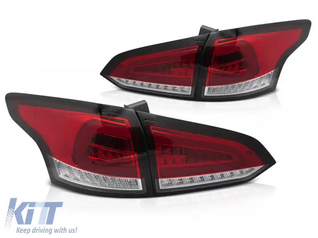 LUMINI DE ÎNDARE LED ROȘII ALBE SEQ potrivite pentru FORD FOCUS MK 3 SW 11-18