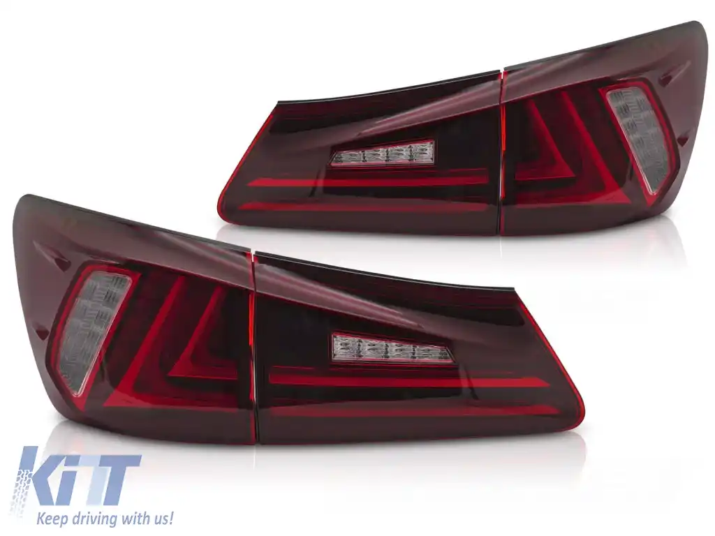 LUMINI DE ÎNDARE LED ROȘII potrivite pentru LEXUS IS II 06-13