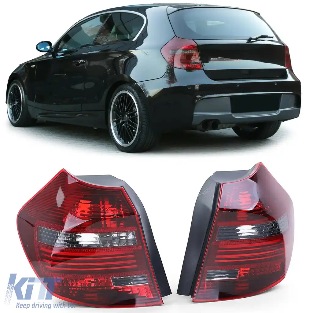 Lumini de poziție LED spate fumurii, pereche, potrivite pentru BMW E81 E87 07-12