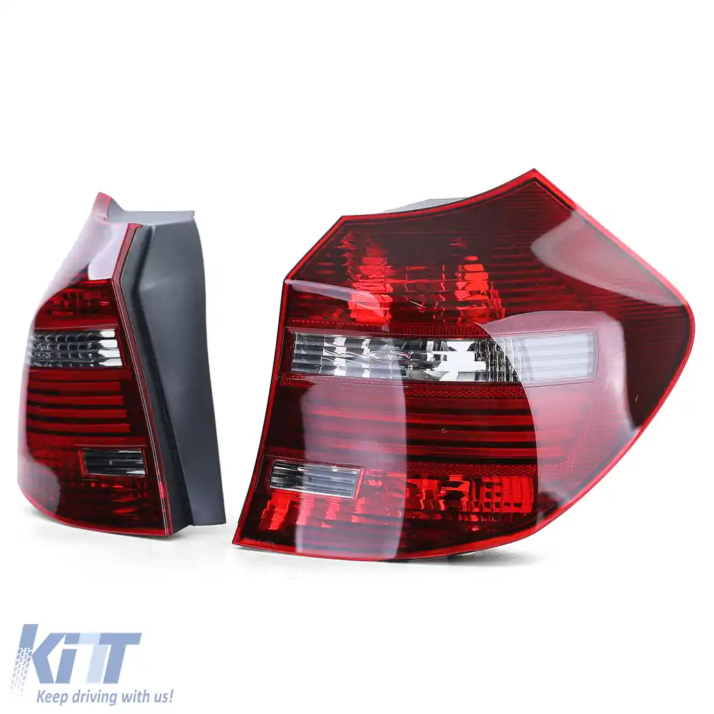 Lumini de poziție LED spate fumurii, pereche, potrivite pentru BMW E81 E87 07-12-image-6197489
