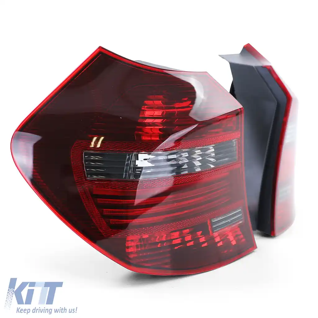 Lumini de poziție LED spate fumurii, pereche, potrivite pentru BMW E81 E87 07-12-image-6197490