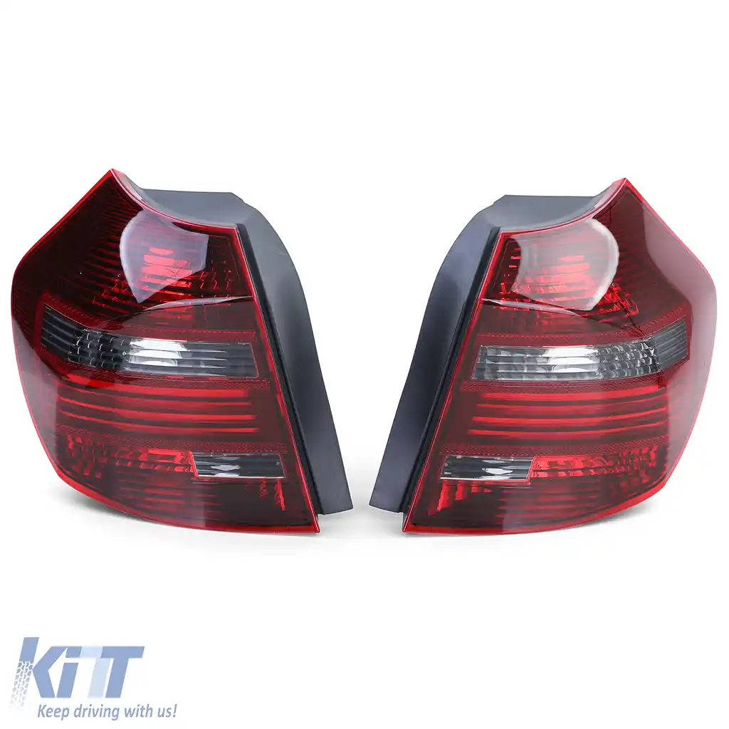 Lumini de poziție LED spate fumurii, pereche, potrivite pentru BMW E81 E87 07-12-image-6197491