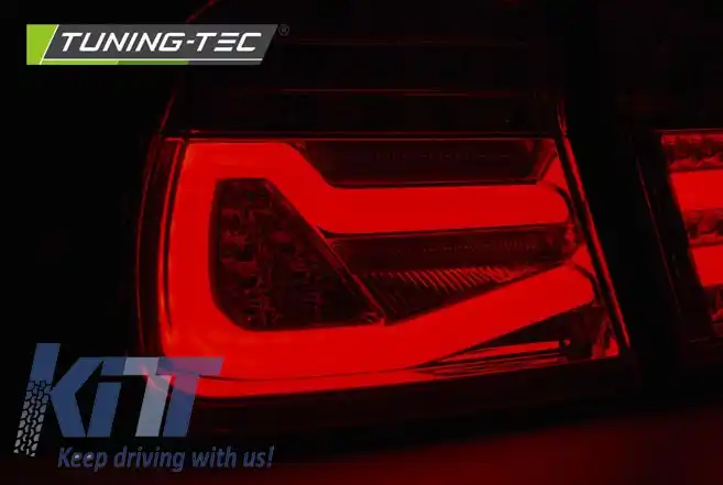 LUMINI DE POZITIE LED BAR FUMOASE ROȘII potrivite pentru BMW E90 03.05-08.08-image-6268091