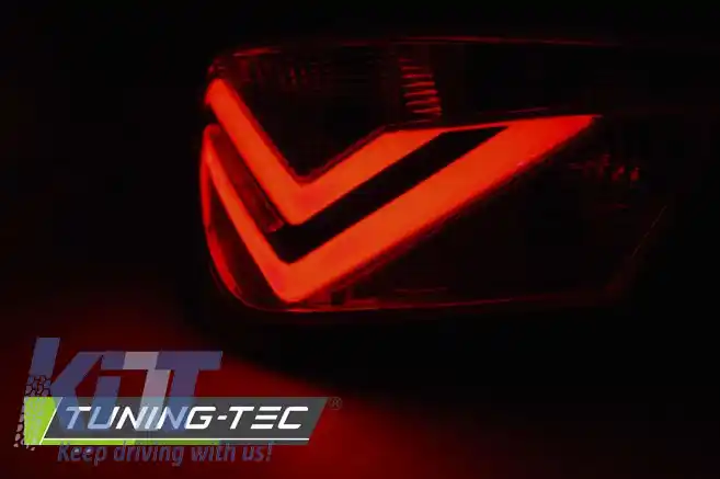 LUMINI DE STOP CU LED BAR ÎNTUNECATE potrivite pentru SEAT IBIZA 6J 3D 06.08-12-image-6267612