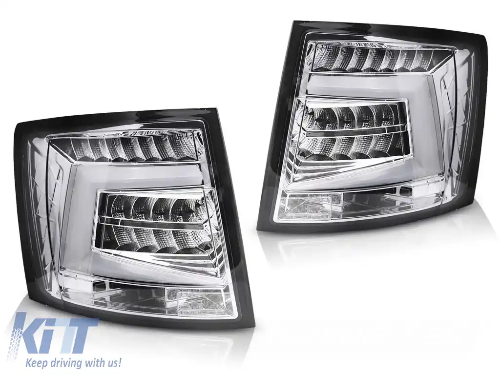 LUMINI DE STOP LED BAR CHROME potrivite pentru SKODA OCTAVIA III 16-20 SW OEM LED