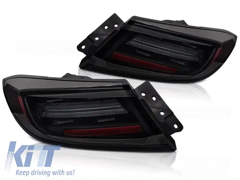 LUMINI DE STOP LED BAR NEGRU FUMURIU potrivite pentru TOYOTA GR86 21-
