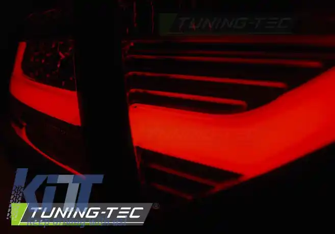 LUMINI DE STOP LED BAR ROȘII potrivite pentru AUDI A5 07-06.11-image-6267401