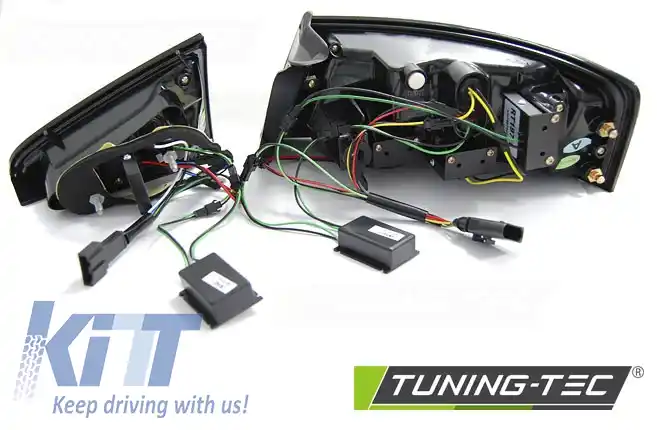 LUMINI DE STOP LED BAR ROȘII potrivite pentru AUDI A5 07-06.11-image-6267404