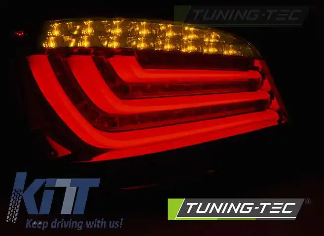 LUMINI DE STOP LED BAR ROȘII potrivite pentru BMW E60 LCI 07-10-image-6269148
