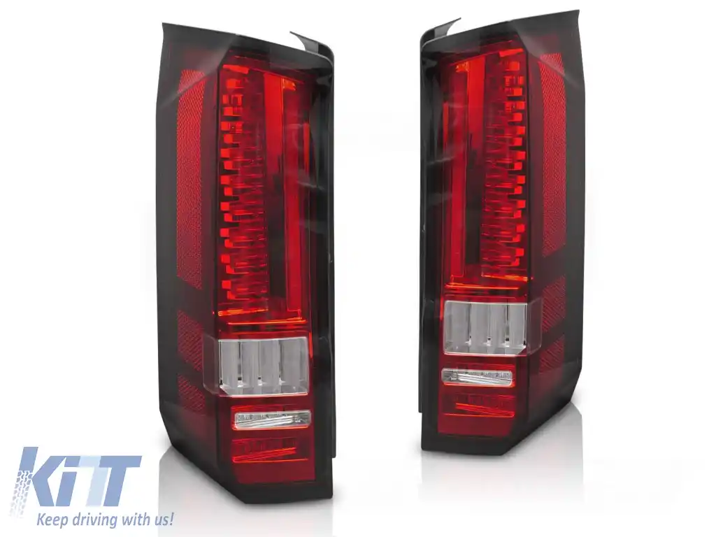 LUMINI DE STOP LED ROȘII ALBE SEQ potrivite pentru VW VW CRAFTER 17-