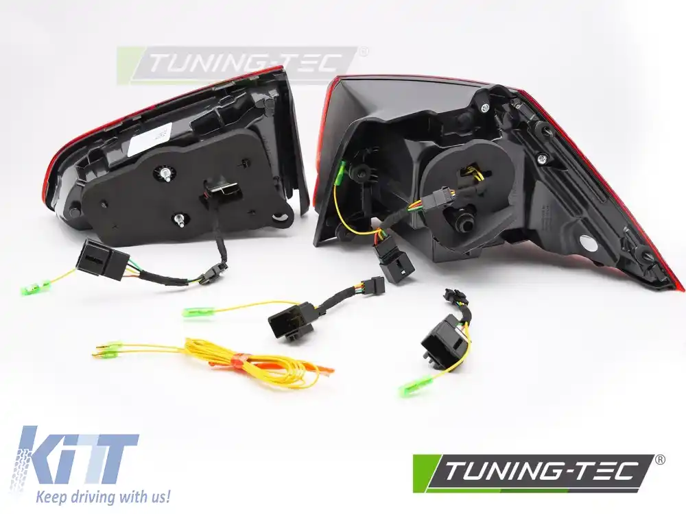 LUMINI DE STOP LED ROȘII LED SEQ potrivite pentru VW GOLF 7 13-19-image-6270129