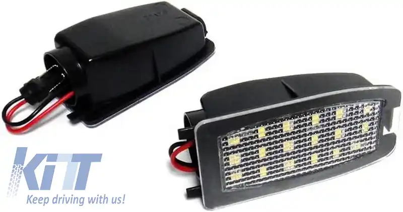 Lumini LED pentru oglinzi potrivite pentru Land Rover Discovery, Range Rover, Freelander, Volvo S60, V70, XC70 LED 6000K Alb 2 Buc.-image-6321620