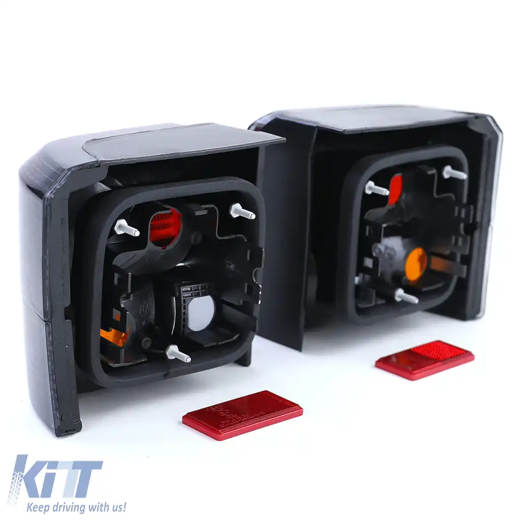 Lumini spate Black Smoke Pachet pentru VW T4 Bus Transporter Caravelle 90-03-image-6198444