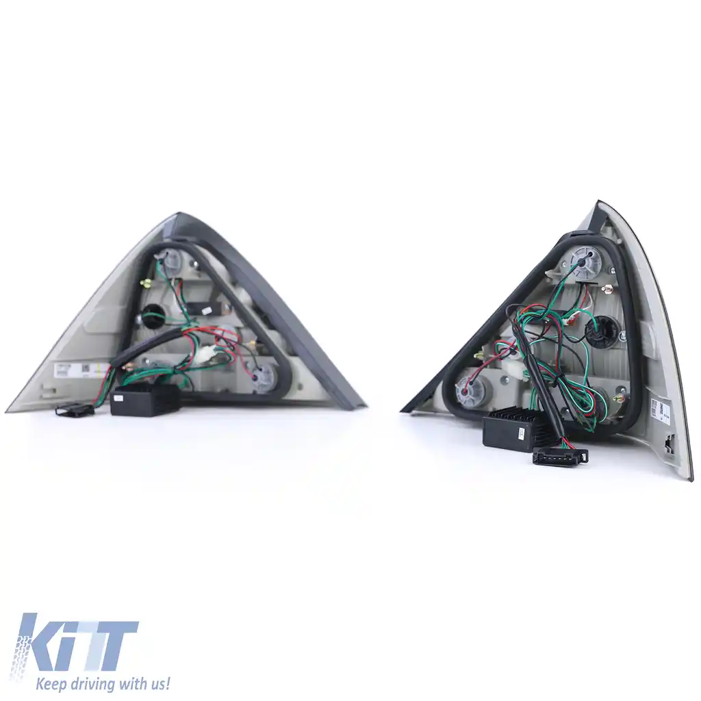 Lumini spate cu sticlă clară LED fumurie, potrivite pentru Mercedes SLK R170 1996-2004-image-6196787