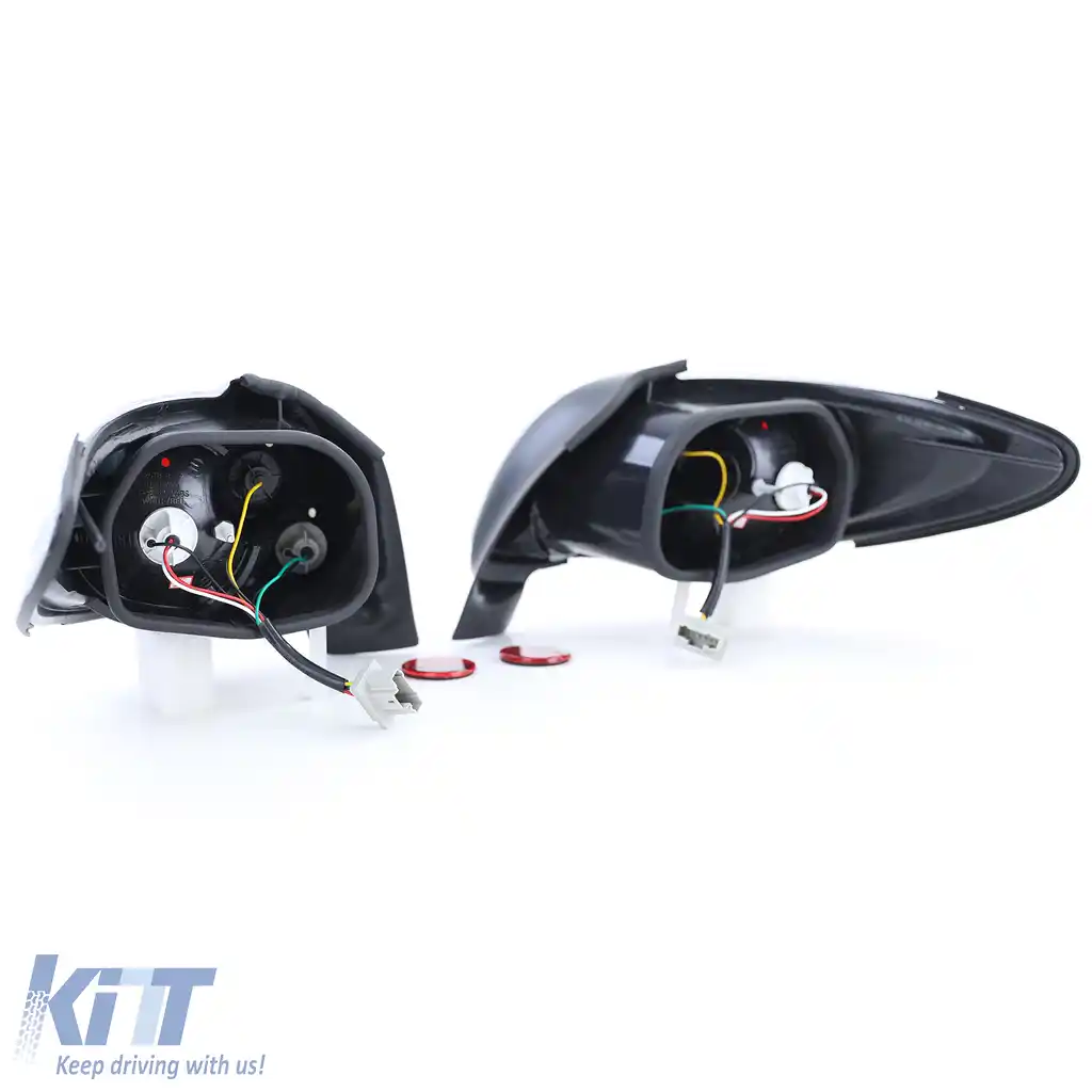 Lumini spate din sticlă clară, complet cromate, potrivite pentru Peugeot 206 CC Coupe Cabrio 00-08-image-6258870