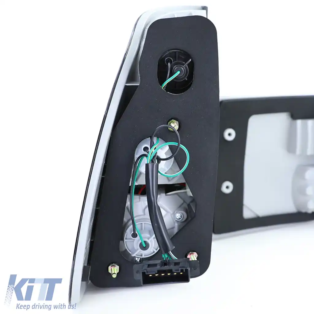 Lumini spate din sticlă clară cu crom argintiu, potrivite pentru BMW X5 E53 99-03 pre-facelift-image-6193065