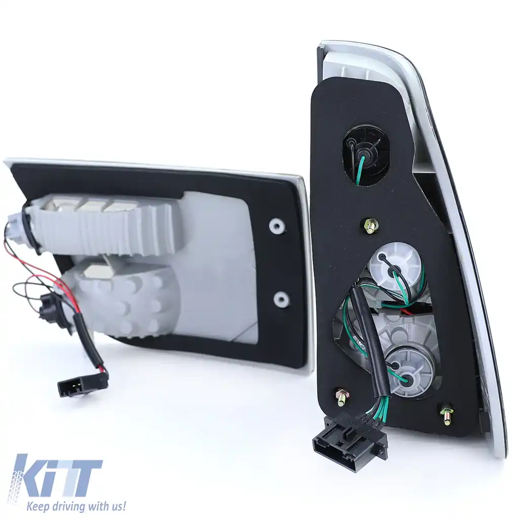 Lumini spate din sticlă clară cu crom argintiu, potrivite pentru BMW X5 E53 99-03 pre-facelift-image-6193066