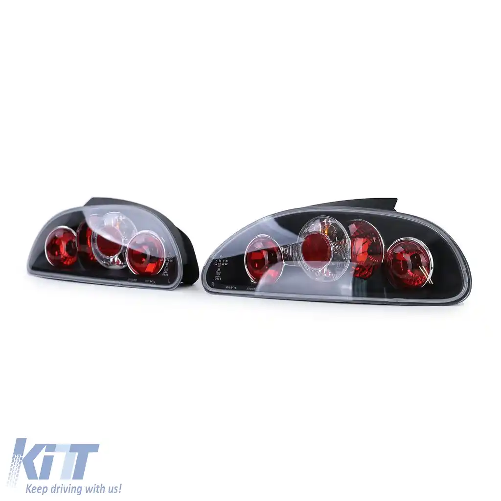 Lumini spate din sticlă clară negre, potrivite pentru MG F Cabrio RD TF 95-05-image-6258873