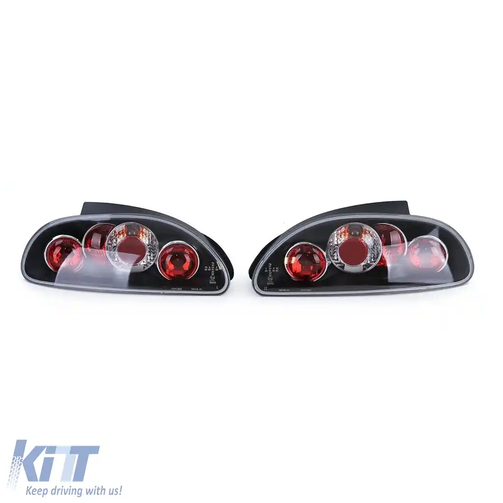 Lumini spate din sticlă clară negre, potrivite pentru MG F Cabrio RD TF 95-05-image-6258875