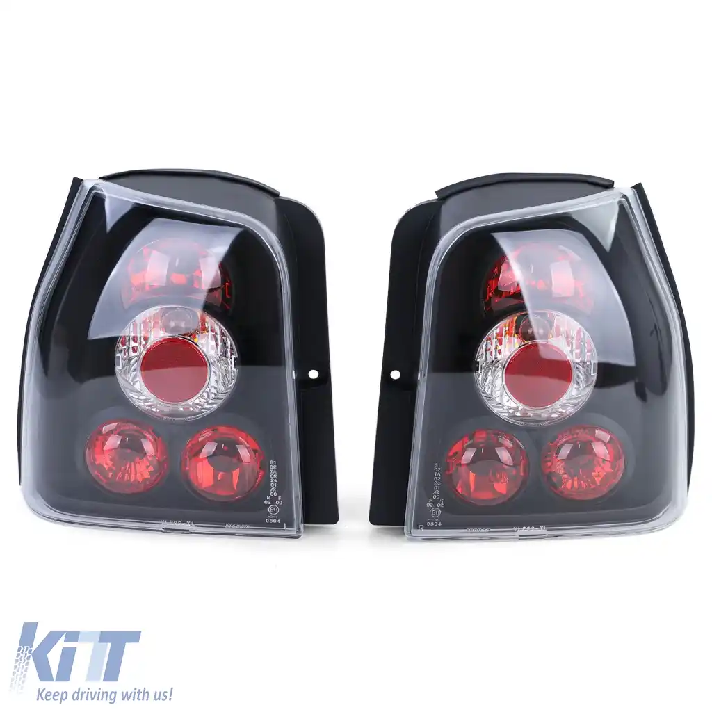 Lumini spate din sticlă clară, negre, potrivite pentru VW Lupo + Seat Arosa-image-6276149