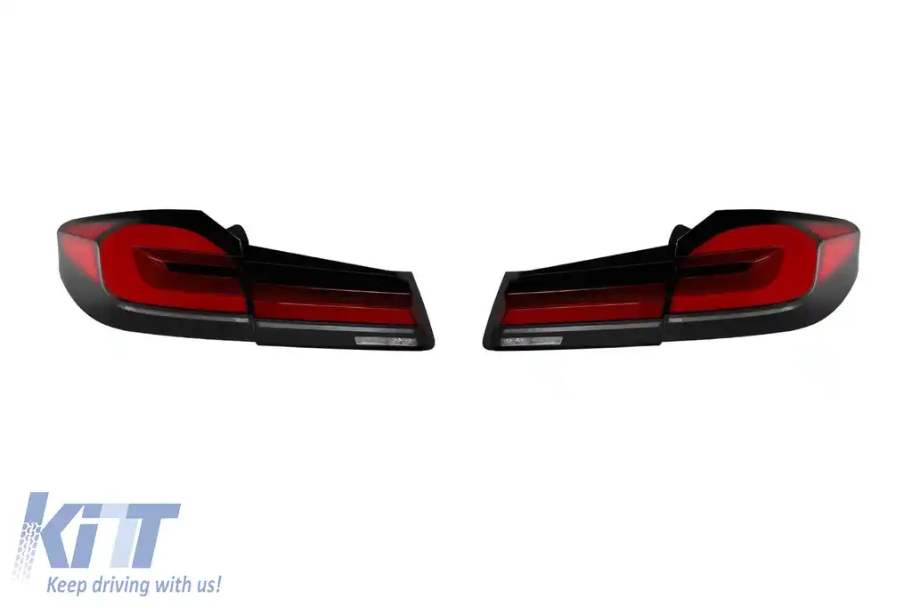 Lumini spate LED de tuning tip LCI potrivite pentru BMW Seria 5 G30 2017-2020, Stânga și Dreapta