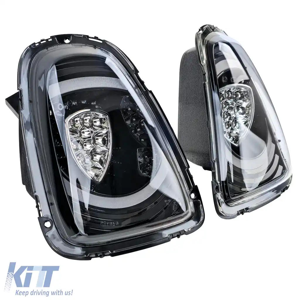 Lumini spate LED design special negru, potrivite pentru Mini One Cooper R56 2010-2014-image-6208960