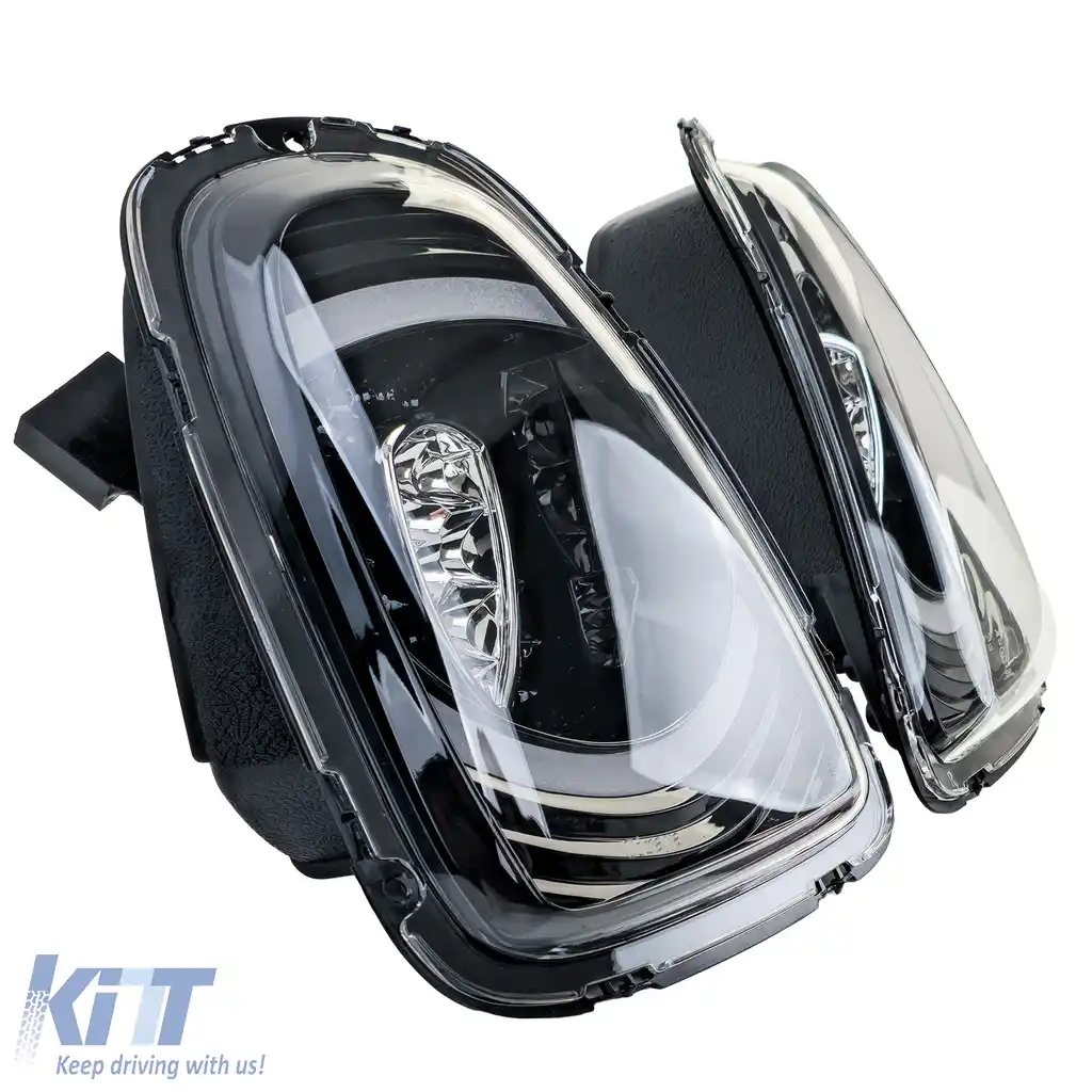 Lumini spate LED design special negru, potrivite pentru Mini One Cooper R56 2010-2014-image-6208961