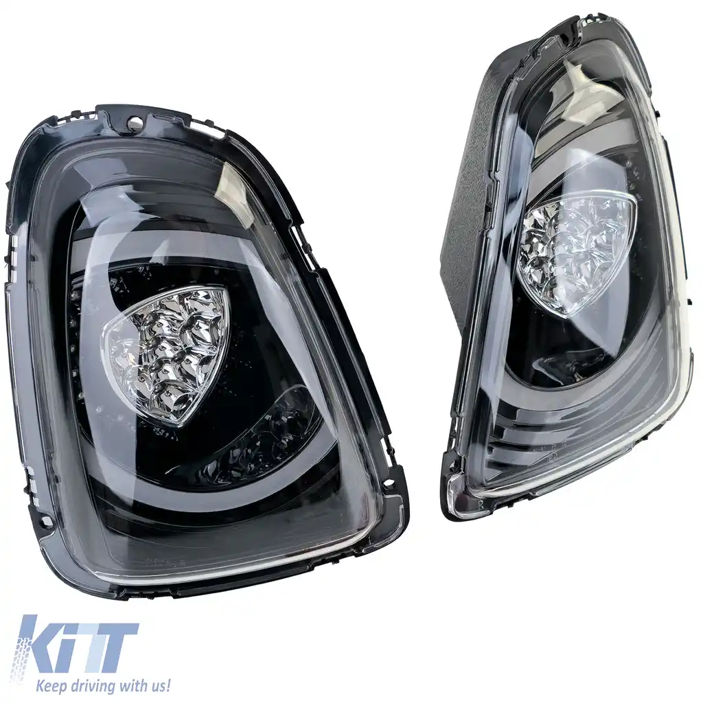 Lumini spate LED design special negru, potrivite pentru Mini One Cooper R56 2010-2014-image-6208962