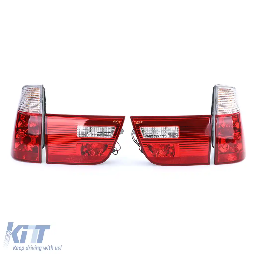 Lumini spate roșii albe clare potrivite pentru BMW X5 E53 99-03 pre-facelift-image-6196724