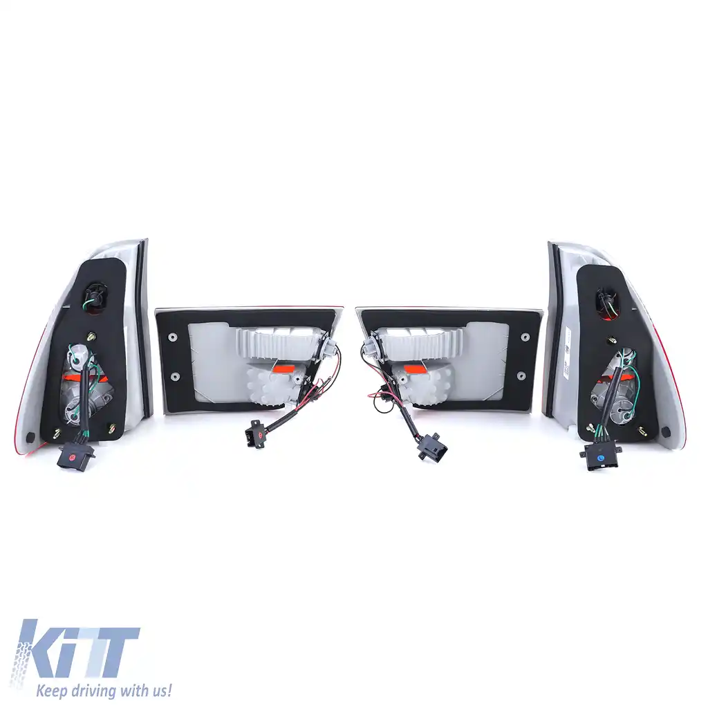 Lumini spate roșii albe clare potrivite pentru BMW X5 E53 99-03 pre-facelift-image-6196725