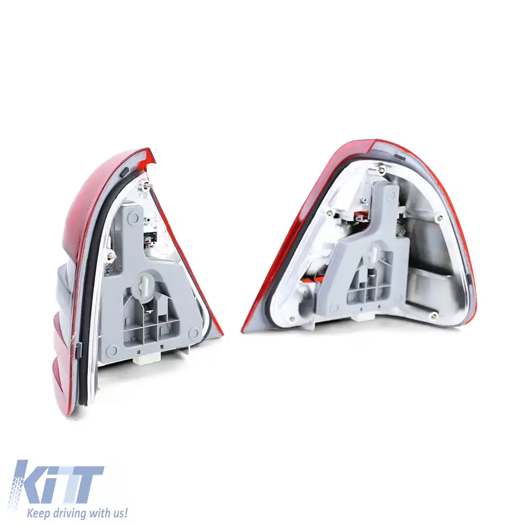 Lumini spate roșii albe, pereche, potrivite pentru Mercedes C-Class W202 93-97-image-6190649