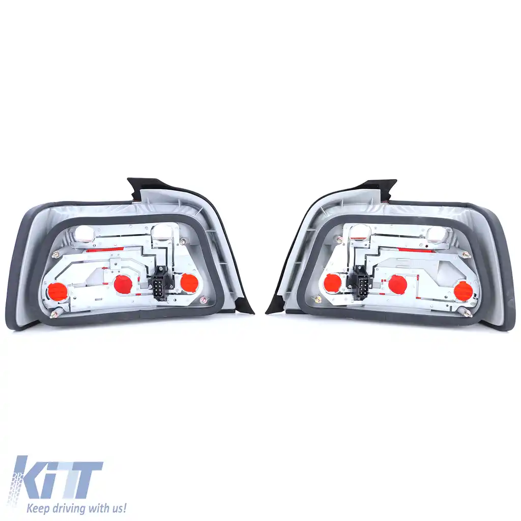 Lumini spate roșii albe potrivite pentru BMW Seria 3 E36 sedan 1990-1998-image-6190892