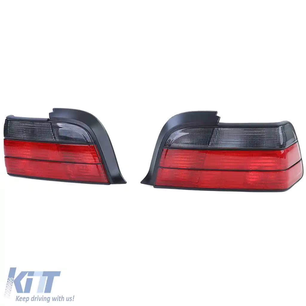 Lumini spate Roșu Negru Fumat potrivite pentru BMW Seria 3 E36 Coupe Cabriolet 90-99-image-6201282