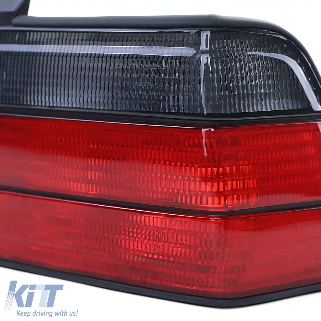 Lumini spate Roșu Negru Fumat potrivite pentru BMW Seria 3 E36 Coupe Cabriolet 90-99-image-6201284
