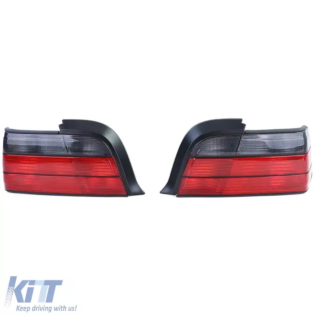 Lumini spate Roșu Negru Fumat potrivite pentru BMW Seria 3 E36 Coupe Cabriolet 90-99-image-6201286
