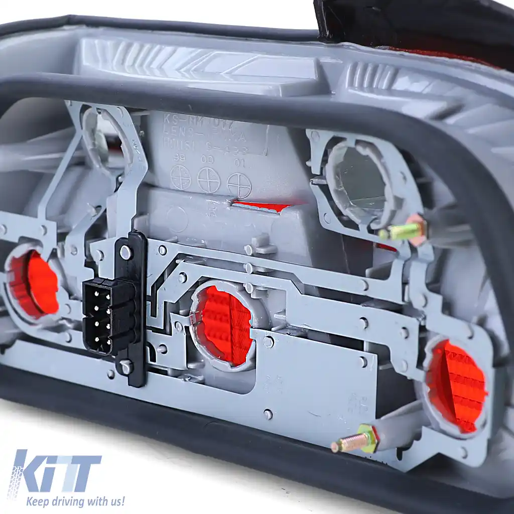 Lumini spate Roșu Negru Fumat potrivite pentru BMW Seria 3 E36 Coupe Cabriolet 90-99-image-6201289