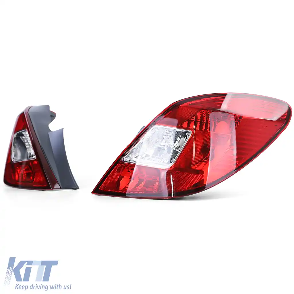 Lumini spate set stânga dreapta potrivite pentru Opel Corsa D 5 uși din 06-image-6209398