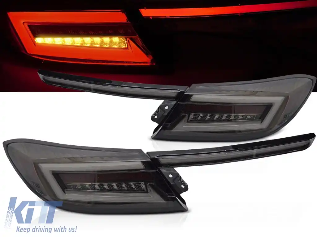 LUMINI TAIL LED BAR FUMOASE AURII SEQ potrivite pentru TOYOTA GR86 21-