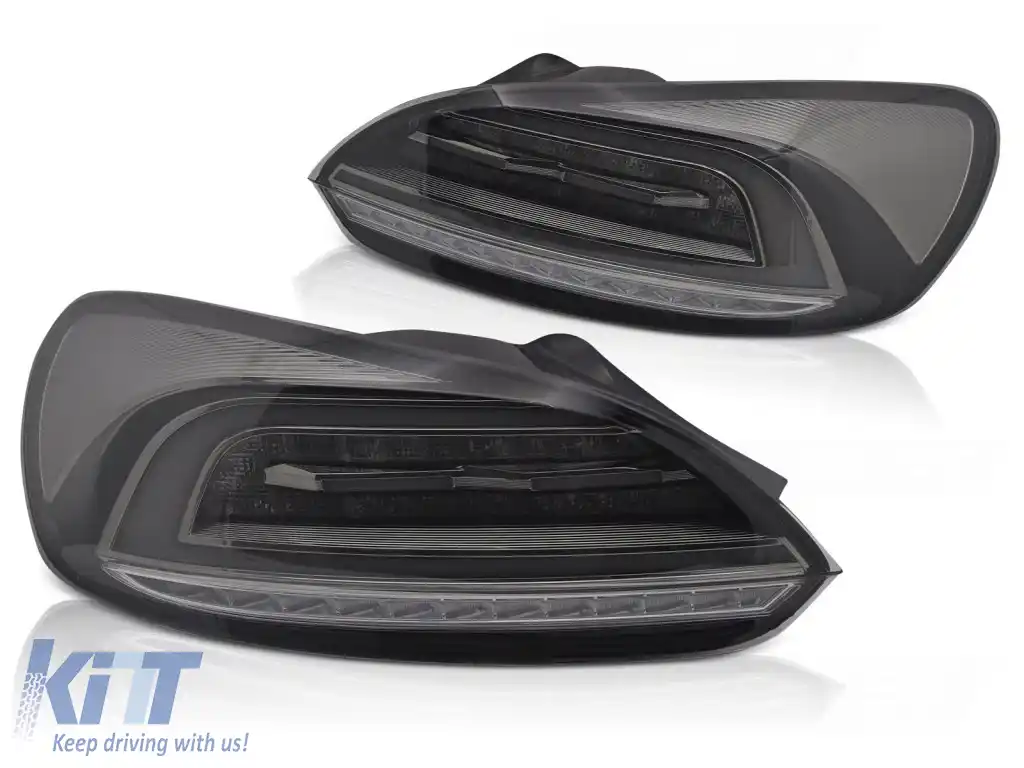 LUMINI TAIL LED BAR FUMOASE SEQ potrivite pentru VW SCIROCCO III 08-14