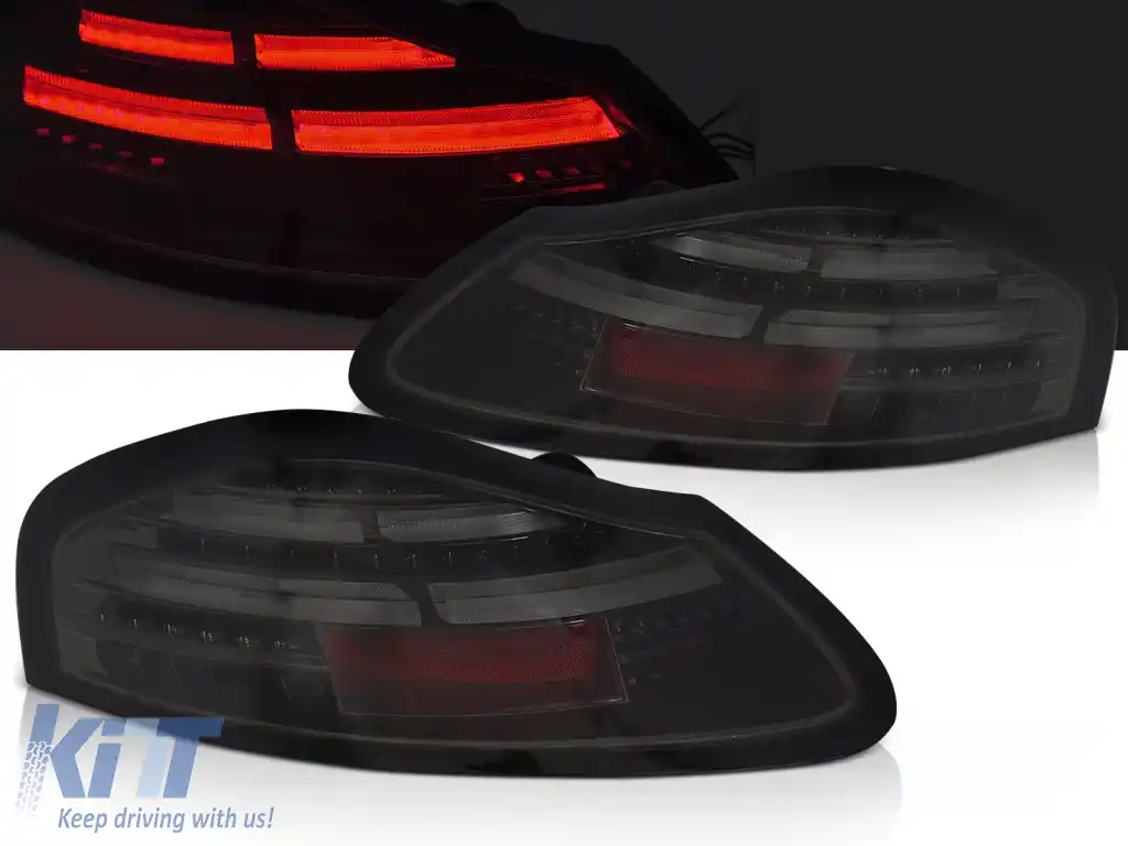 LUMINI TAIL LED BAR FUMOASE SEQ potrivite pentru PORSCHE BOXSTER 986 96-04