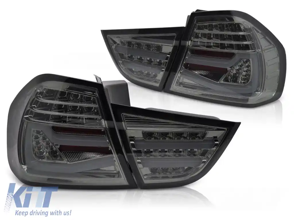 LUMINI TAIL LED BAR FUMOASE SEQ potrivite pentru BMW E90 09-11