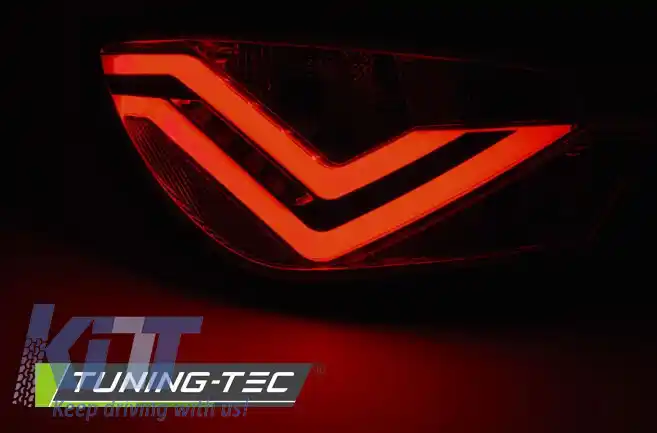 LUMINI TAIL LED BAR NEGRE potrivite pentru SEAT IBIZA 6J 3D 06.08-12-image-6267616