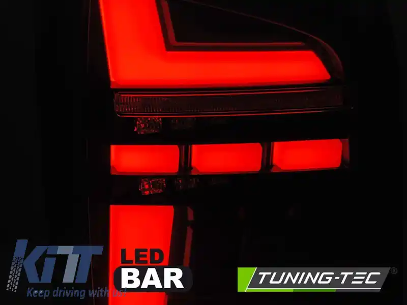 LUMINI TAIL LED BAR NEGRE SEQ potrivite pentru VW T6 15-19 BEC OEM-image-6269652
