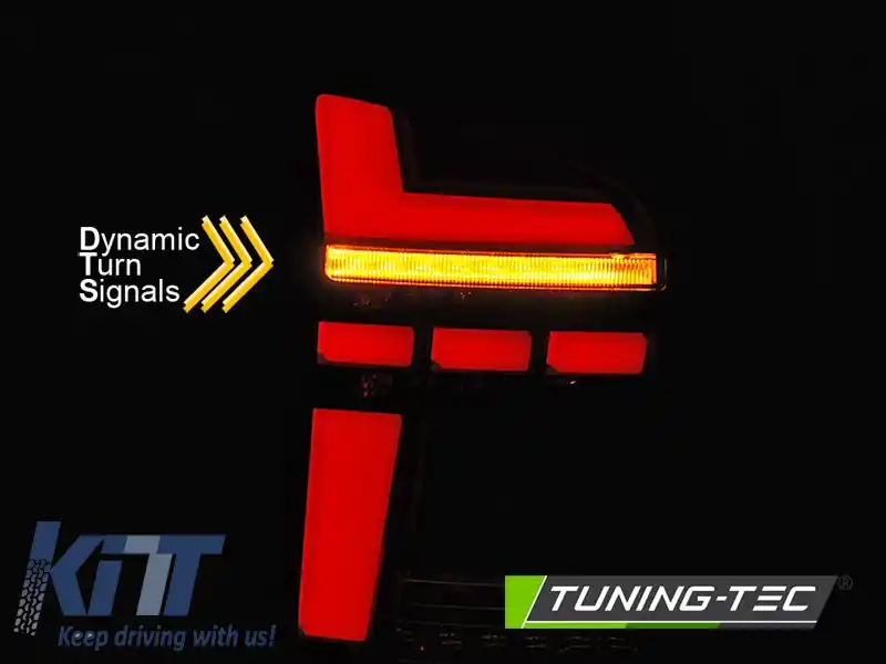 LUMINI TAIL LED BAR NEGRE SEQ potrivite pentru VW T6 15-19 BEC OEM-image-6269653